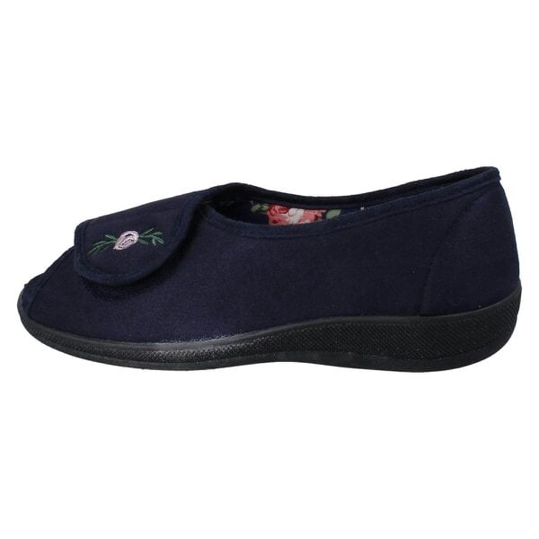 Jo & Joe Ladies Jo & Joe Hook And Loop Open Toe Slippers Martha