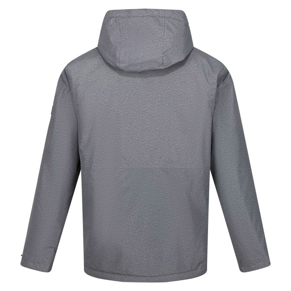 Regatta Men's Sterlings IV Waterproof Jacket - Storm Grey Marl