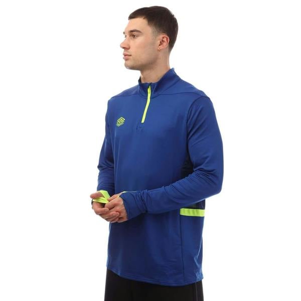 Umbro Mens Premier Training Top - Blue/Yellow - 