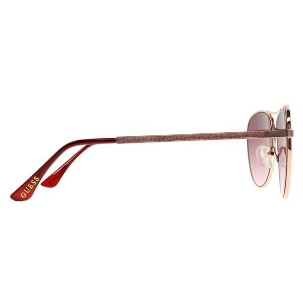Guess Sunglasses GF6157 28T Shiny Rose Gold Bordeaux Gradient