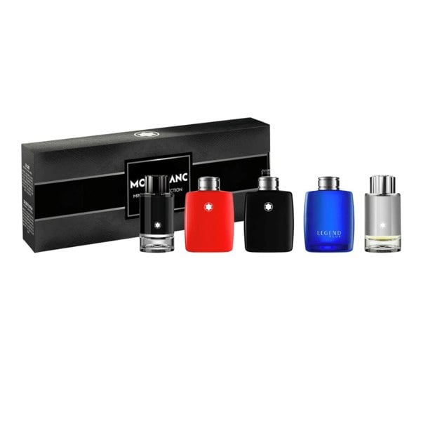 Montblanc Men's Aftershave Mont Blanc Men's Miniatures Fragrance Gift Set (5 x 4.5ml)
