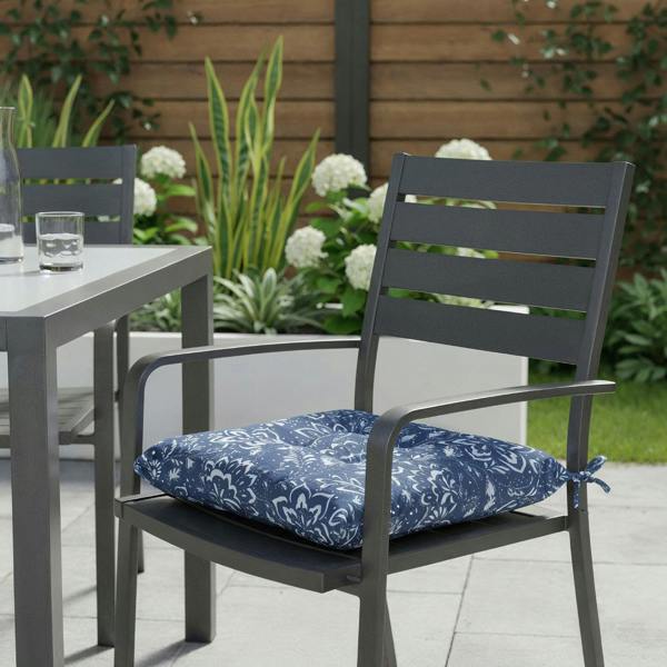 Gardenwize Pair of Outdoor Seat Pads – Hampton Design Chair Cushions