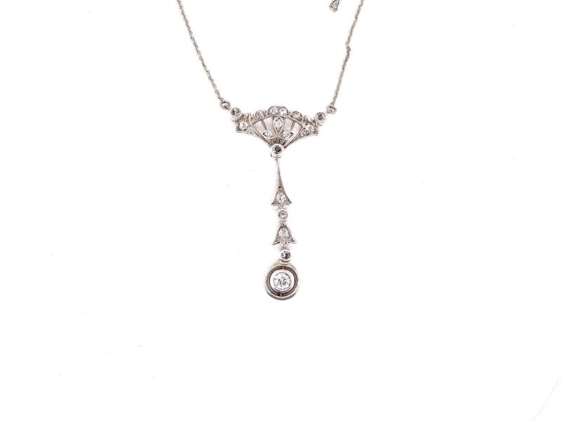 Edwardian diamond pendant