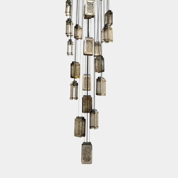 Castro Lighting Yoruba Luxury Bronze Suspension Light