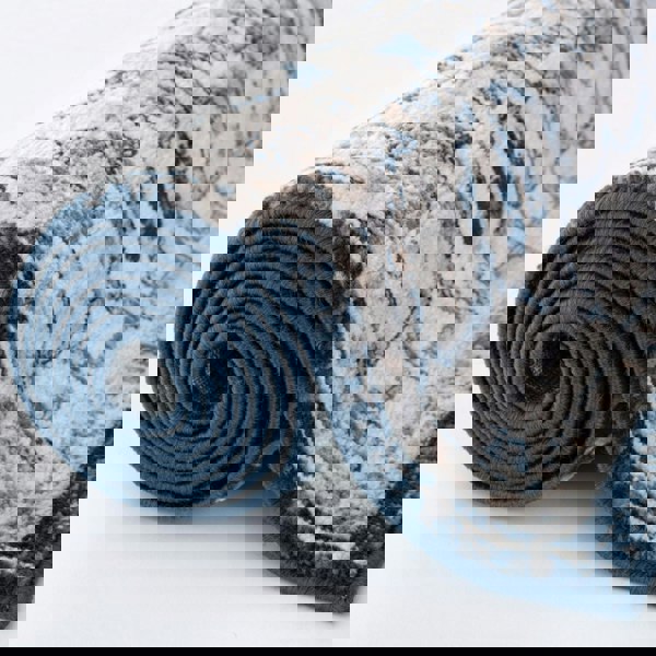 Living Room Rug Bordered Medallion Design