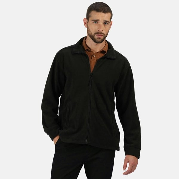 Regatta Mens Thor 350 Full Zip Fleece Jacket - Black