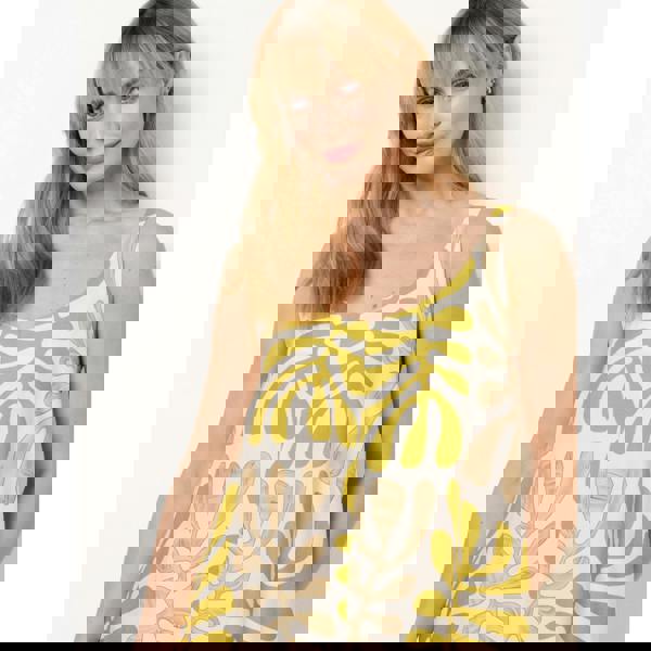 Blue Vanilla Floral Printed Jumpsuit