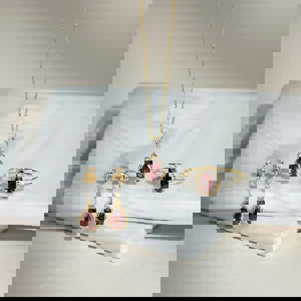 classic-pear-garnet-diamond-ring-in-9ct-yellow-gold-135r2139049 Flatlay