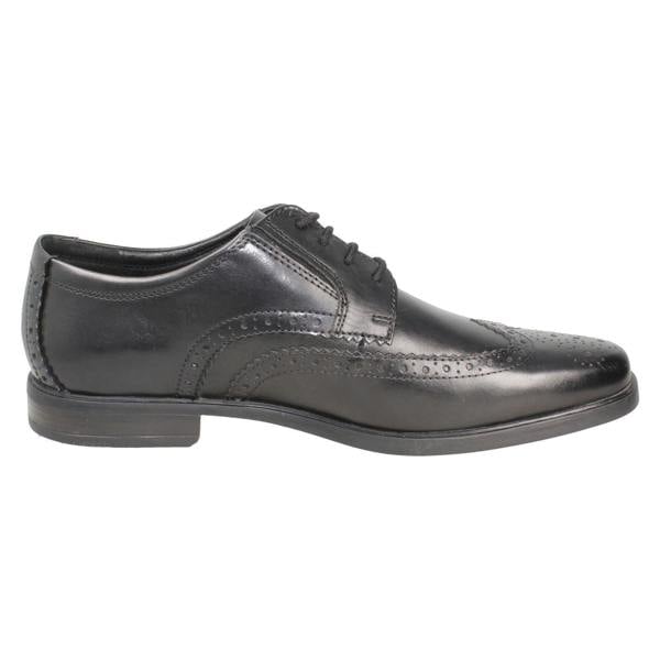 Clarks Mens Clarks Formal Brogue Lace Up Shoes Howard Wing