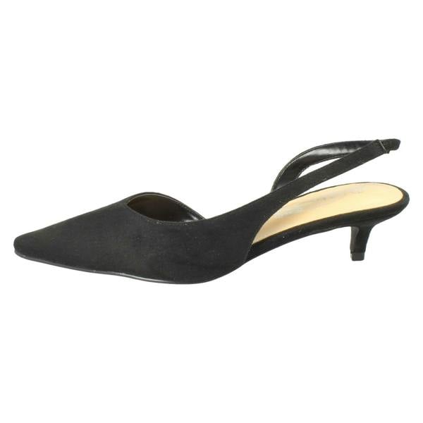 Spot On Ladies Spot On Slip On Evening Shoes F00490