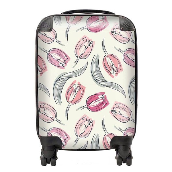 Warren Reed Tulips Suitcase