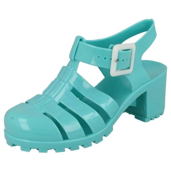 Spot On Girls Spot On Heeled Jelly Shoes H3042