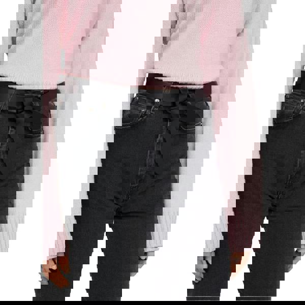 Isabel Marant Lecce Leather Belt - Black - 