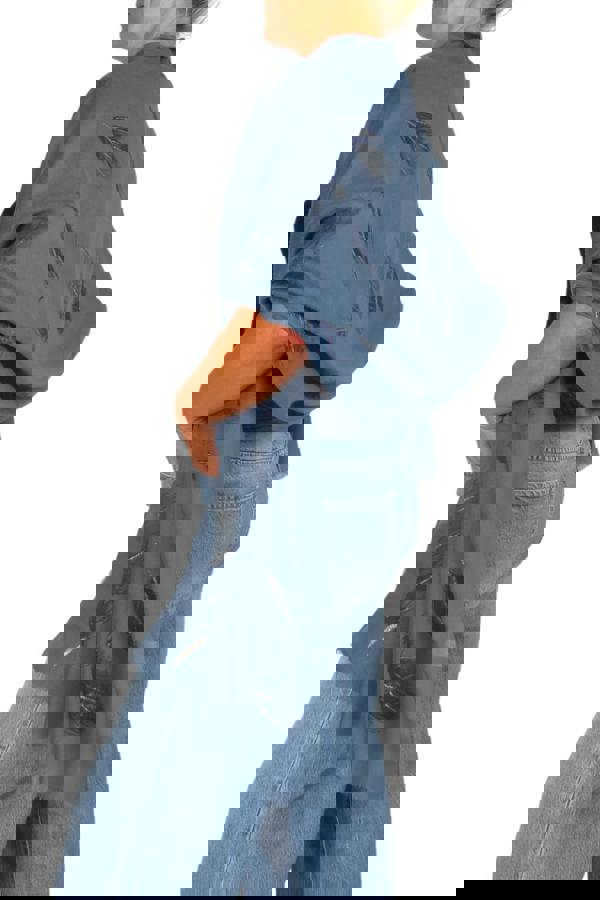 Paulo Due Feather Print Lightweight Scarf with Gold Lurex Detail