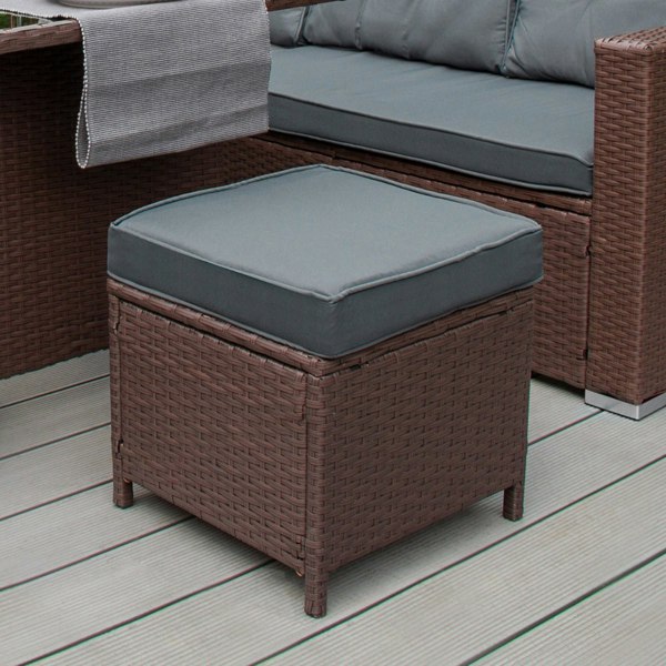 Jardi Rattan Corner Set - Brown