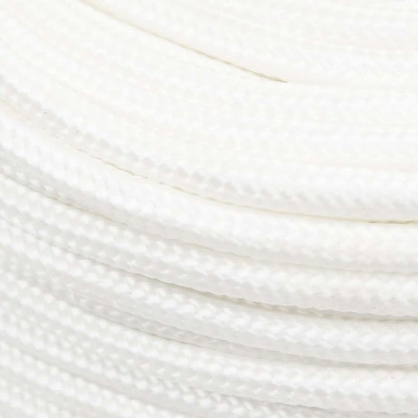 Berkfield Boat Rope Full White 6 mm 100 m Polypropylene
