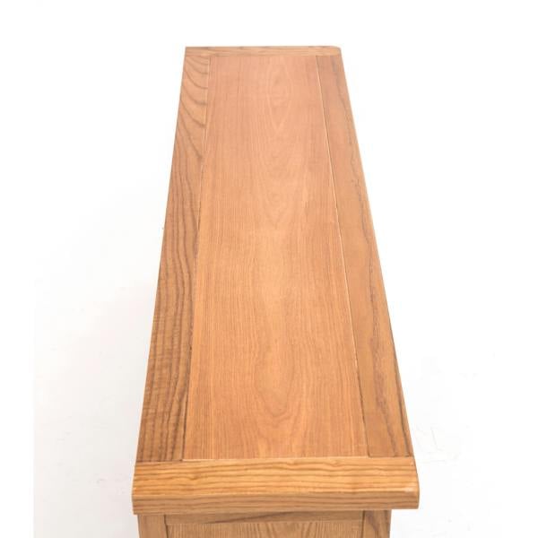 Cabinet Bits Salerno Light Wood 2 Door TV Cabinet Wood Knob