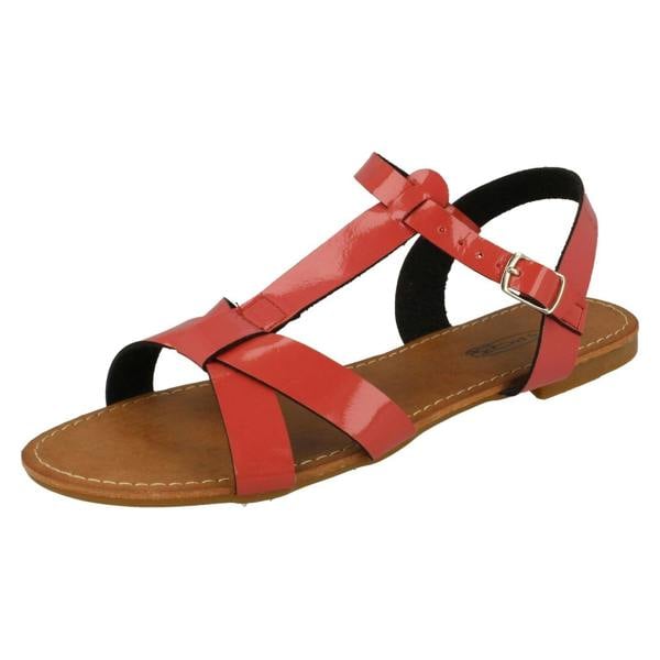 Savannah Ladies Savannah X Stap T Bar Sandal