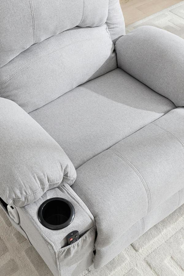 Living and Home Electric Single-Seat Recliner Chair with Heating & Massage Function