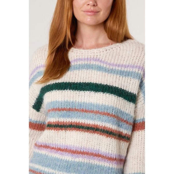 Blue Vanilla Striped Long Sleeve Jumper