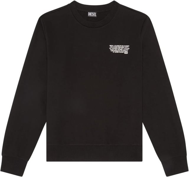 Diesel S-Ginn K29 Felpa Sweatshirt Jumper - Black