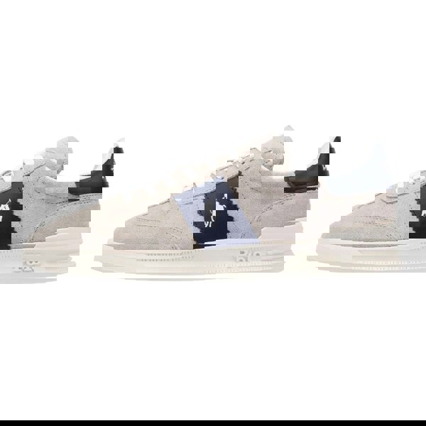 Ralph Lauren Men's HRT Aera Sneakers  - Milkshake/Navy