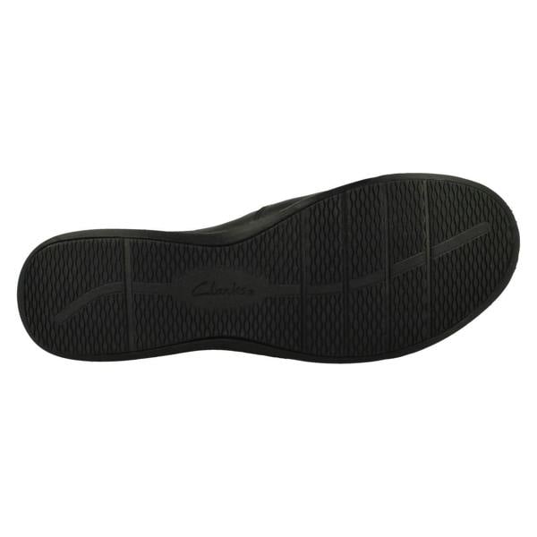 Clarks Ladies Clarks Unstructured Wedge Sole Shoes Appley Zip