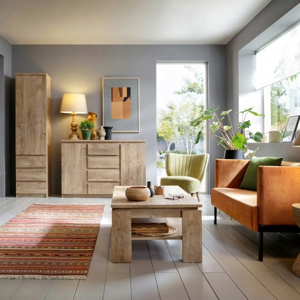 Furniture To Go Fribo 2 door 4 drawer  sideboard in Oak