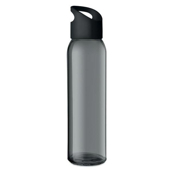 MidOcean Praga Glass 470ml Bottle - Black - 