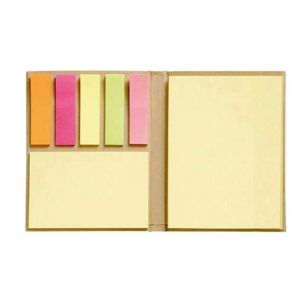 MidOcean Recyclo Recycled Memo Pad - Beige - 