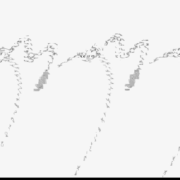 Swarovski Magic Rhodium Plated Blue Zirconia Snowflake Pendant Necklace 5735399