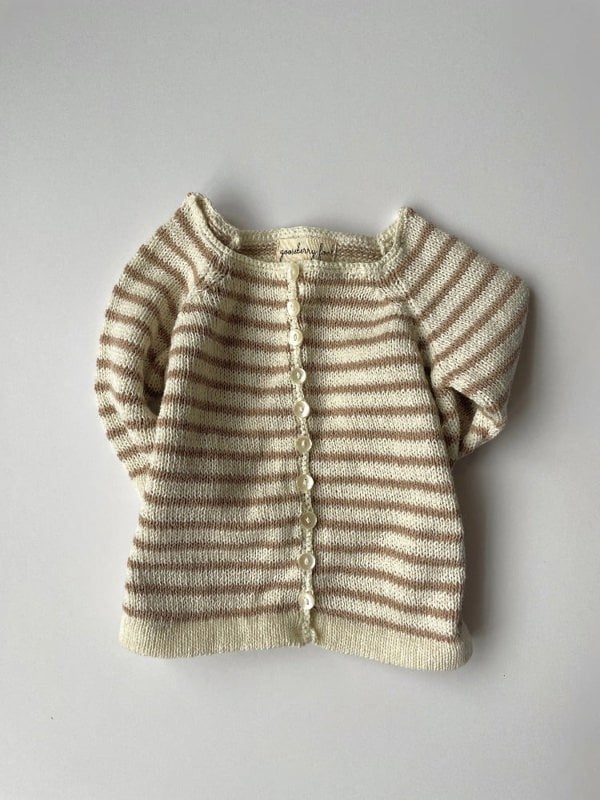 Gooseberry Fool Striped Cardigan
