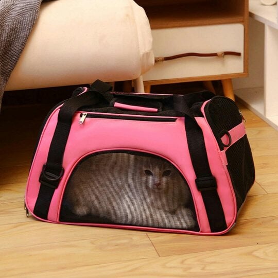 Havendro CAT CARRIER BAG AVC PORTABLE SOFT FABRIC FOLDING DOG PUPPY LARGE PET TRAVEL