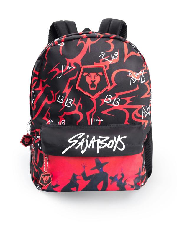 Vanilla Underground KPop Demon Hunters Boys Black Saja Boys Backpack (One Size)
