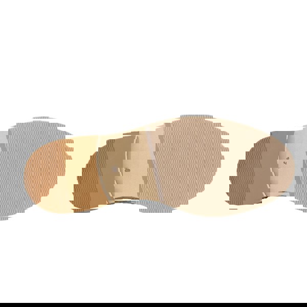 Embassy London Brick Lane - White Flowers - Women's contrast leather lace-up brogue