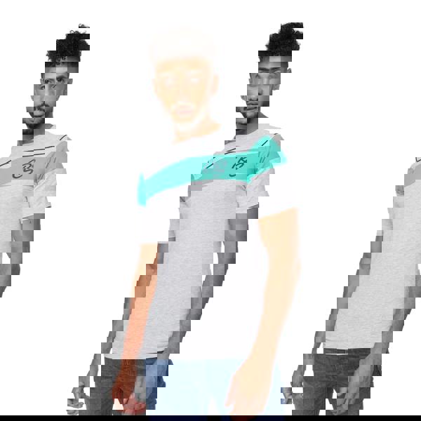 Crosshatch Mens Craftore T-Shirt - Grey Marl - 