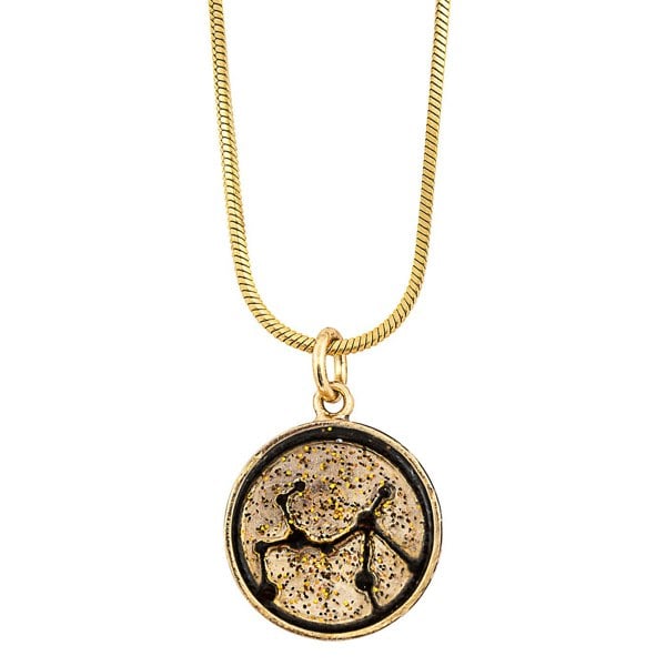 Paguro Sagitarius Zodiac Sign Sustainable Necklace