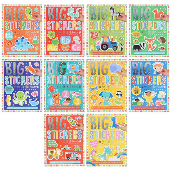 Big Stickers for Little Hands Assortment x 10
