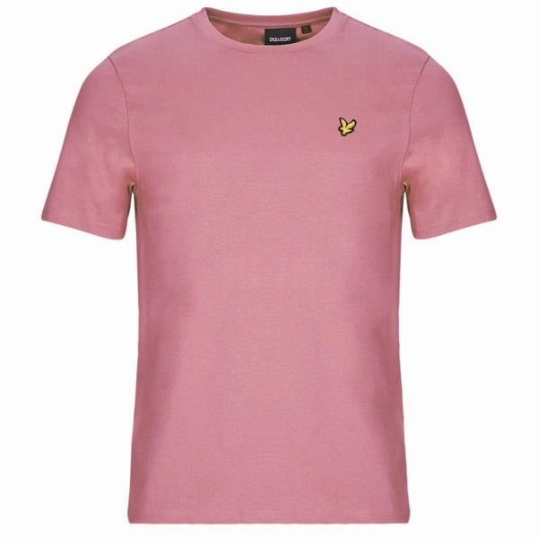 Lyle & Scott Lyle Scott Brand Chest Logo T-Shirt - Palm Pink