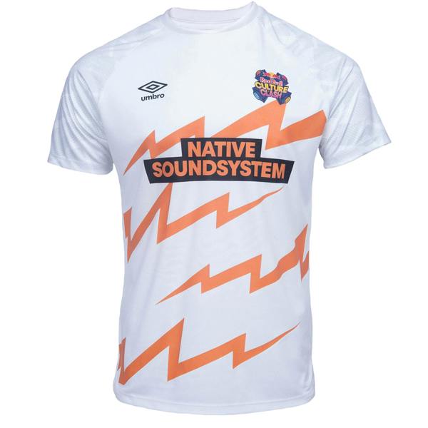 Umbro Mens Culture Clash Red Bull Jersey - White/Nimbus Cloud - 