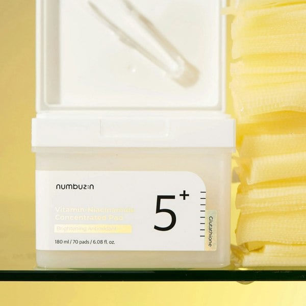 NUMBUZIN No. 5+ Vitamin-Niacinamide Concentrated Pad (70pads) 180ml