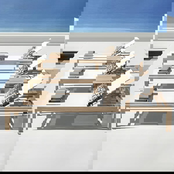 Marina Reclining Outdoor Sun Lounger, Daybed-Weilai Concept-Weilai Concept