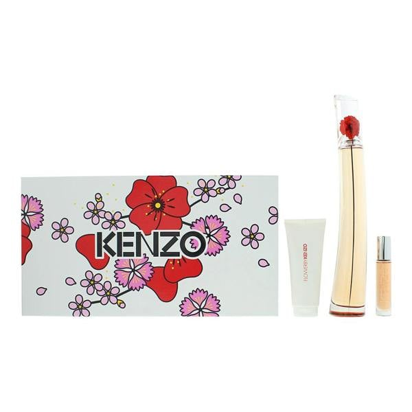 Flower Kenzo Flower L'absolue Eau De Parfum 3 Piece Gift Set