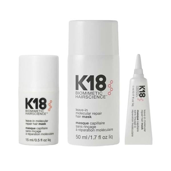 K18 PACK Leave-In Molecular Repair Mask Set