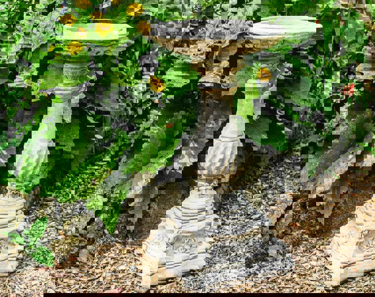 Classic Very Large Devon Garden Birdbath