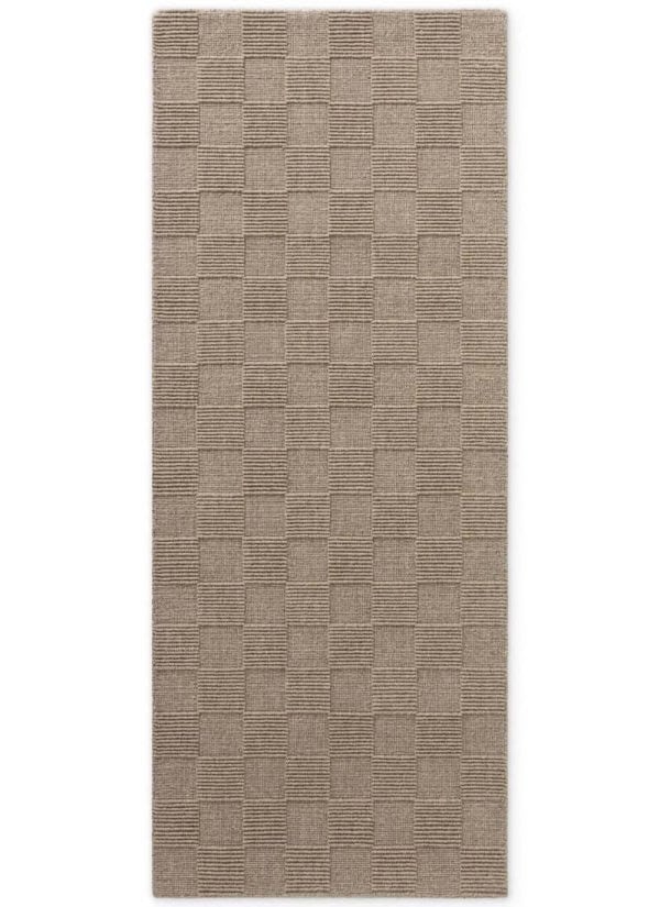 The Rugs Scala Handwoven Wool Rug - Quality Checkered Design