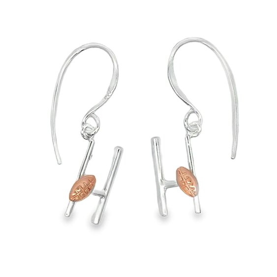 Reeves & Reeves Rugby Drop Earrings