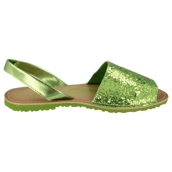 Spot On Ladies Spot On Flat Mule Slingback Sandals