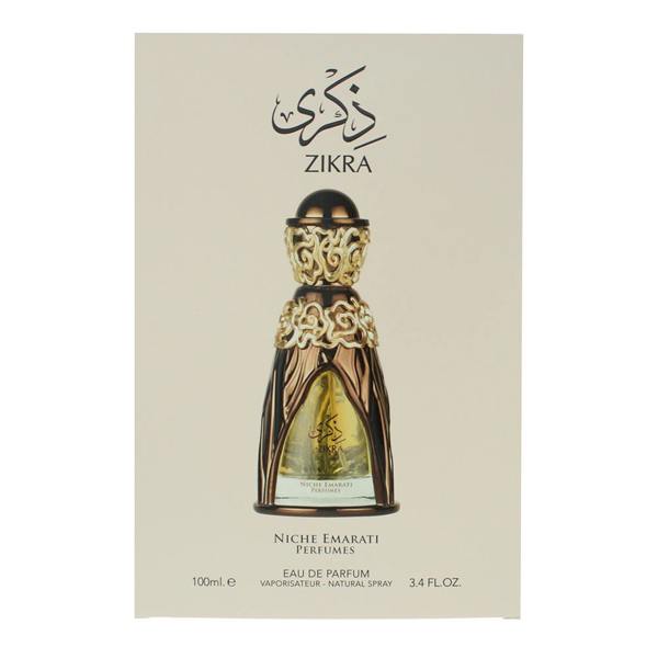 Lattafa Niche Emarati Zikra Eau de Parfum 100ml Spray Unisex