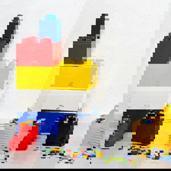 LEGO Round 1-Stud 1.2L Stackable Storage Brick Blue